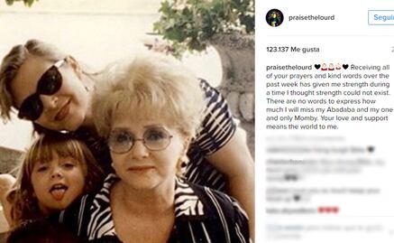 Billie Lourd agradece apoyo tras muertes de Carrie Fisher y Debbie Reynolds