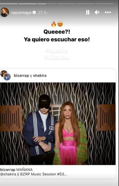 Maya Nazor, ex de Santa Fe Klan, agradece el dolor y se identifica con Shakira