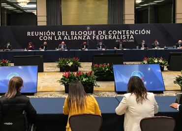 Gobernadores de la Alianza Federalista se reúnen con senadores para defender fideicomisos