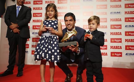 Recibe Luis Suárez la Bota de Oro 