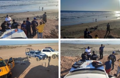 Por fuerte oleaje, mueren dos turistas ahogados en playas de Mazatlán