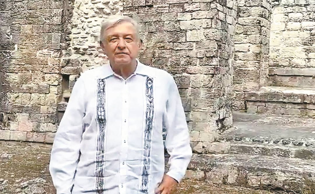 El Presidente destacó la relevancia de la cultura maya. Foto: Tomada de video
