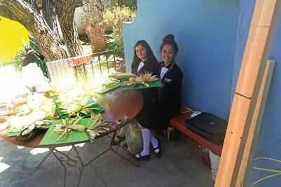 Arte efímero, para los pies del Pontífice