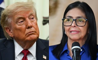 Donald Trump y Delcy Rodríguez se reúnen por primera vez en Nueva York; encuentro fue a puerta cerrada