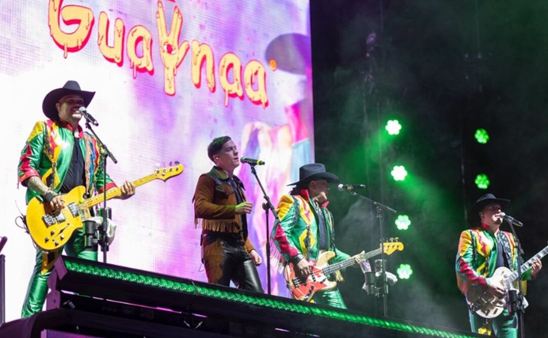 Bronco y Guaynaa en la Arena Ciudad de México. Foto: Instagram oficial.