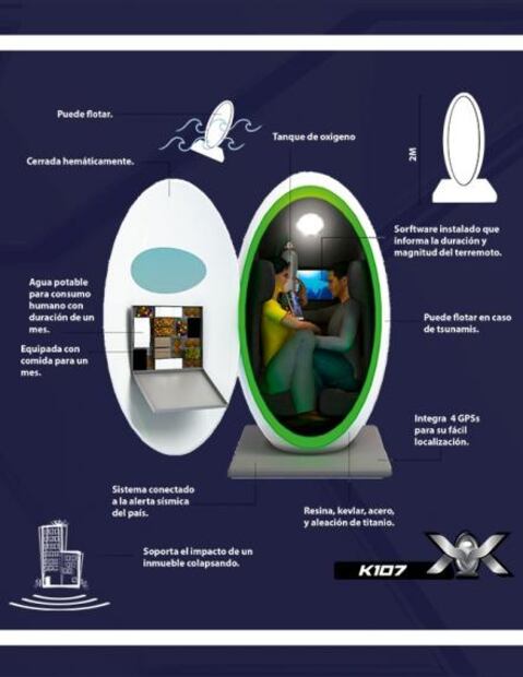 Mexican designs survival capsule