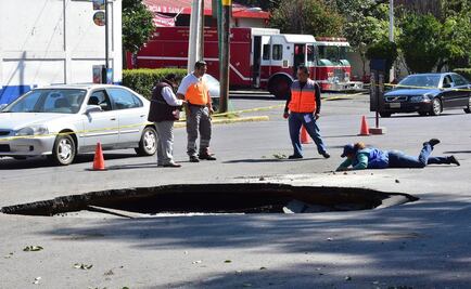 Más de 300 oquedades han sido detectadas en CDMX durante los últimos 5 años 