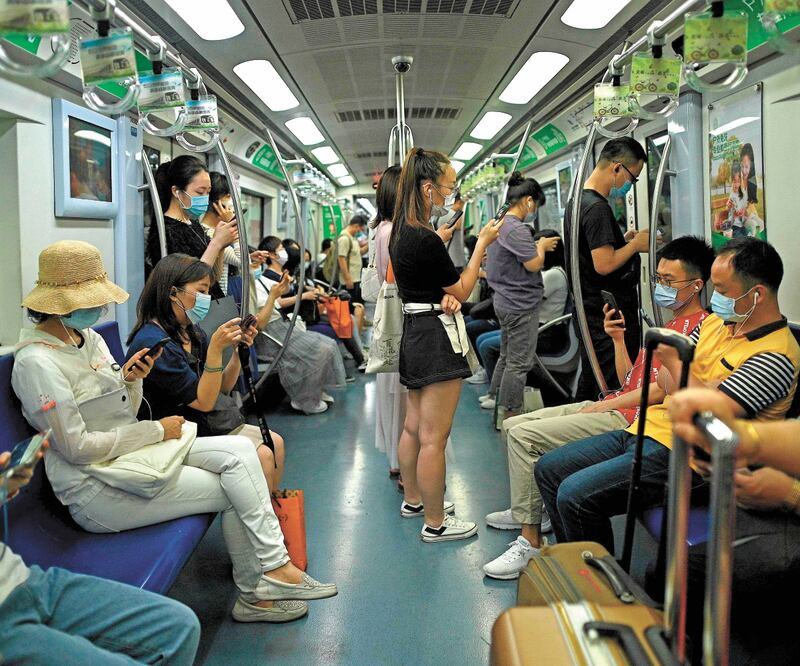 La reaparición de coronavirus en China se reportó en Beijing, la capital del país. NOEL CELIS. AFP