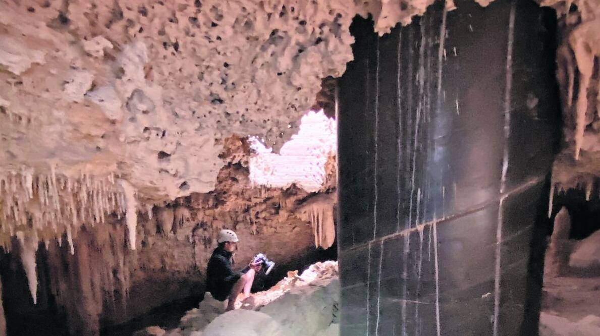 Los daños que la megaobra ha causado a las cuevas son irreversibles, dice el buzo Michel Duhart. Foto: Elías Siebenborn y Guillermo D'christy