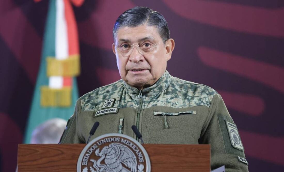 Luis Cresencio Sandoval, secretario de la Defensa Nacional (Sedena). Foto: Fernanda Rojas / EL UNIVERSAL