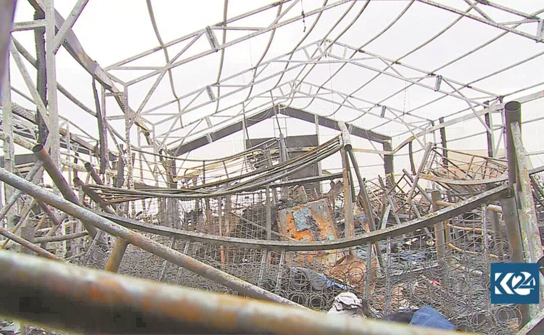 años en un complejo militar en Erbil. EU dijo que el bombardeo en Siria también fue en represalia por ataques en sus bases en Irak. Foto: AFP