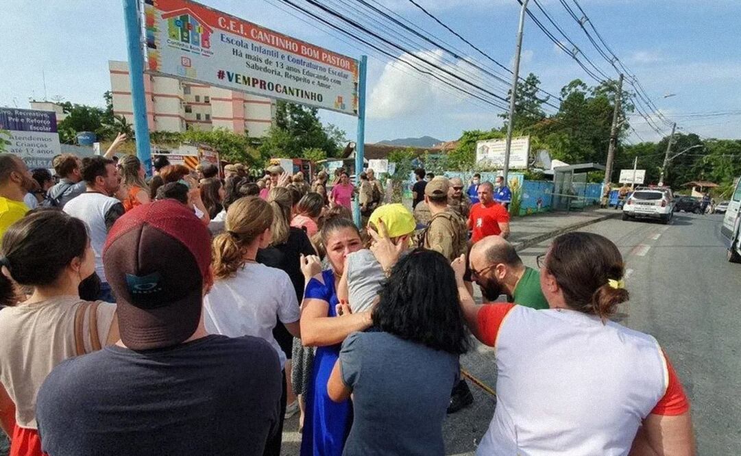 Ayer, un hombre entró con un hacha a una guardería y asesinó a cuatro niños. Foto: Especial