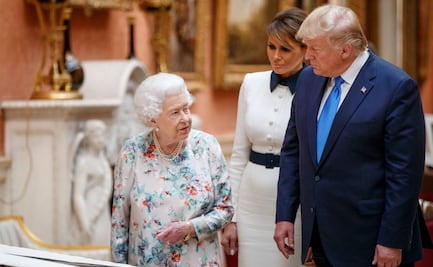 ¿Cómo reaccionó la reina Isabel II cuando Trump rompió el protocolo en 2018? Libro lo revela