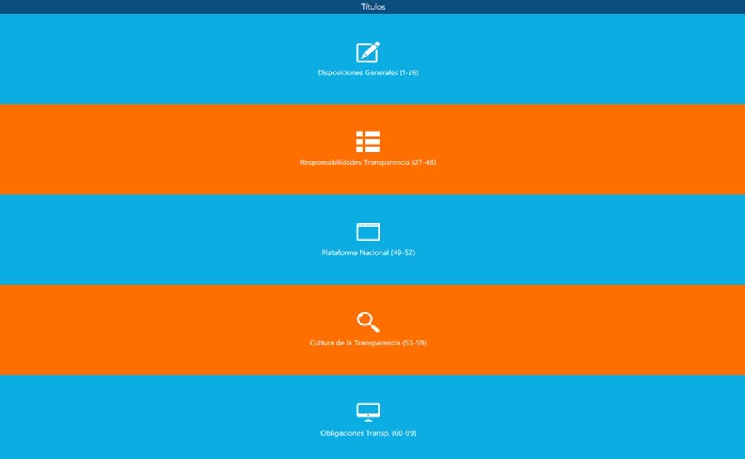 Crean aplicación para acceso a la Ley General de Transparencia 