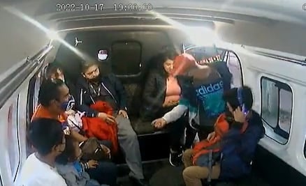 "¿Puedo sacar unas fotos?”, así reaccionó usuaria en asalto a combi en la México- Texcoco: VIDEO