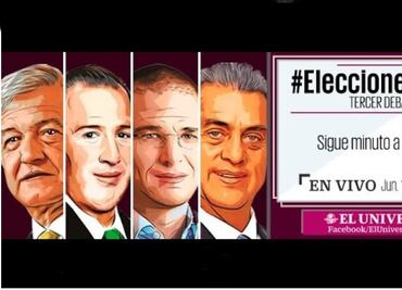 Tercer Debate Presidencial #Elecciones2018