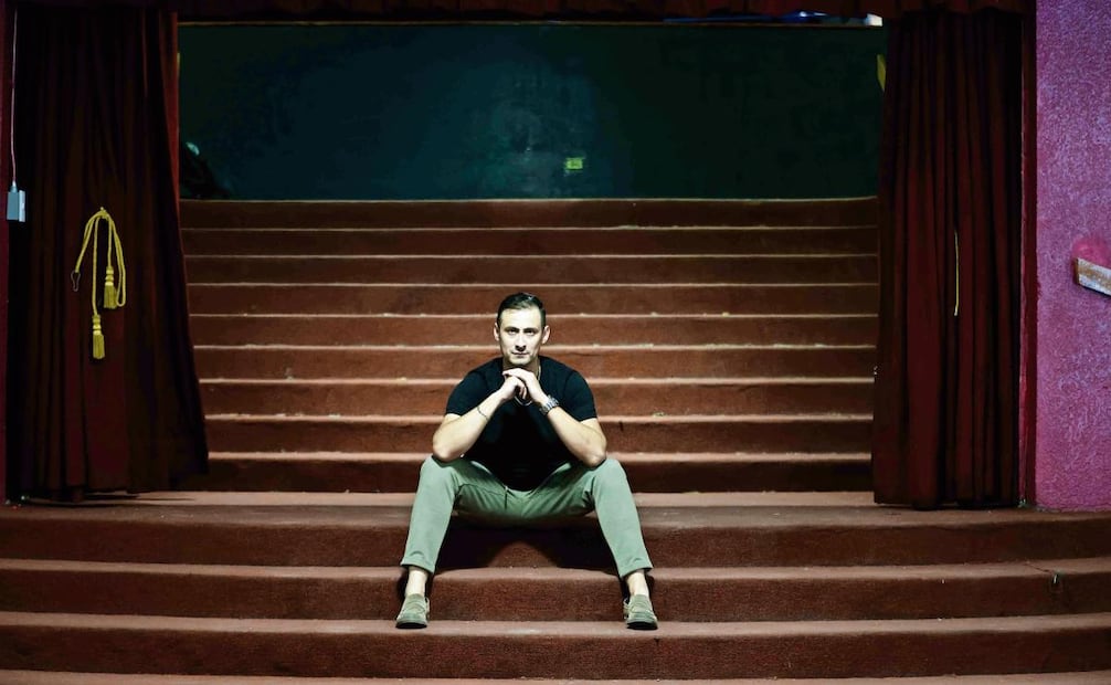 CIUDAD DE MÉXICO, 13AGOSTO2026.- Entrevista y fotos con el productor Miguel Alonso por la próxima apertura del Teatro Balderas. FOTO: DIEGO SIMÓN SÁNCHEZ
