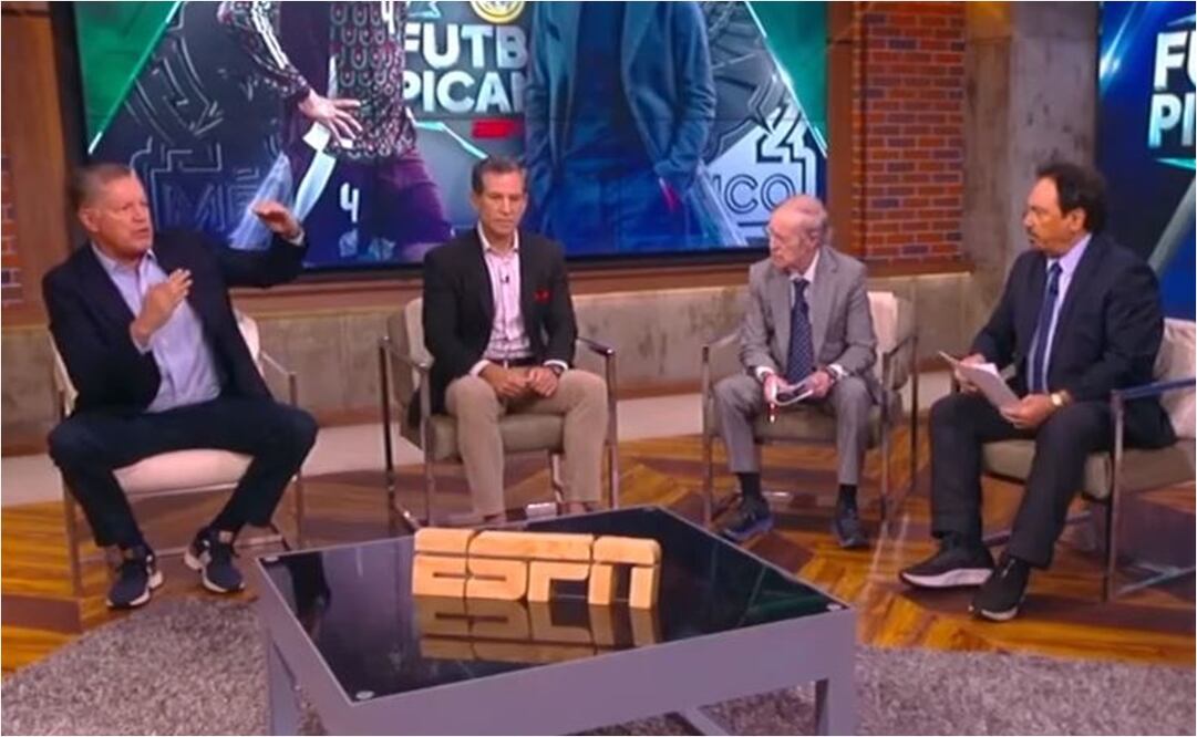 Hugo Sánchez tuvo acalorado debate con Ricardo Peláez. FOTO: ESPECIAL