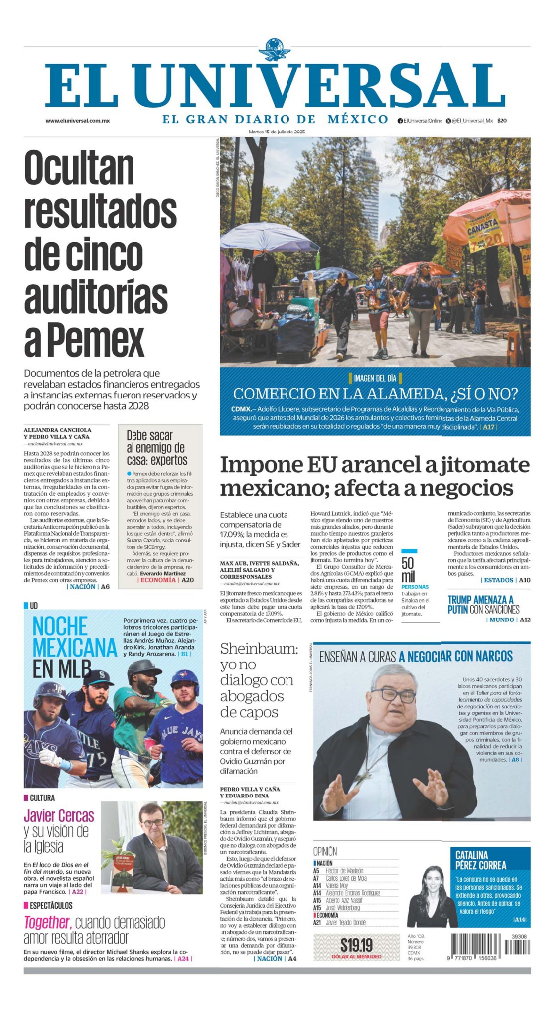 Portada impresa