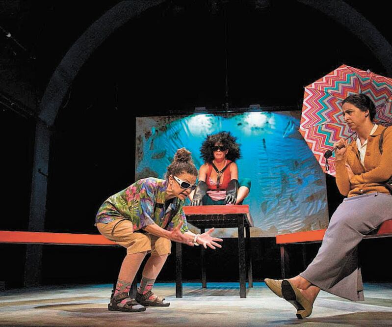 La obra trata sobre tres amigas que quieren conquistar a un gringo. CORTESÍA