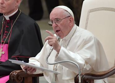 "Sentí vergüenza" del término "madre de todas las bombas", confiesa el Papa