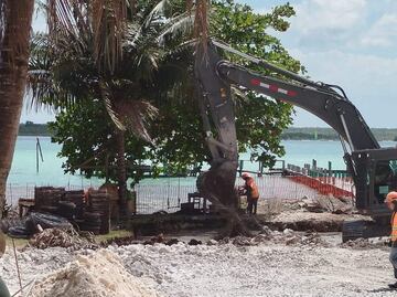 Ambientalistas denuncian construcción de la Defensa en Bacalar, Quintana Roo; solicitan intervención de las autoridades