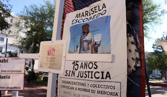 Colectivos recuerdan lucha de Marisela Escobedo a 15 años de su asesinato, en Ciudad Juárez; realizan distintos eventos