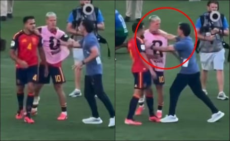 España vs Argentina: Así fue la agresión a Dani Olmo que no se vio en la Final del Mundial
