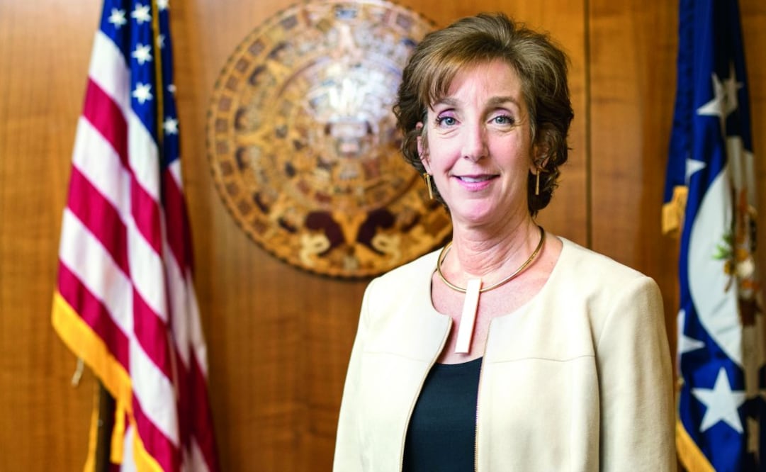 La embajadora de Estados Unidos en México, Roberta Jacobson. Foto: Archivo