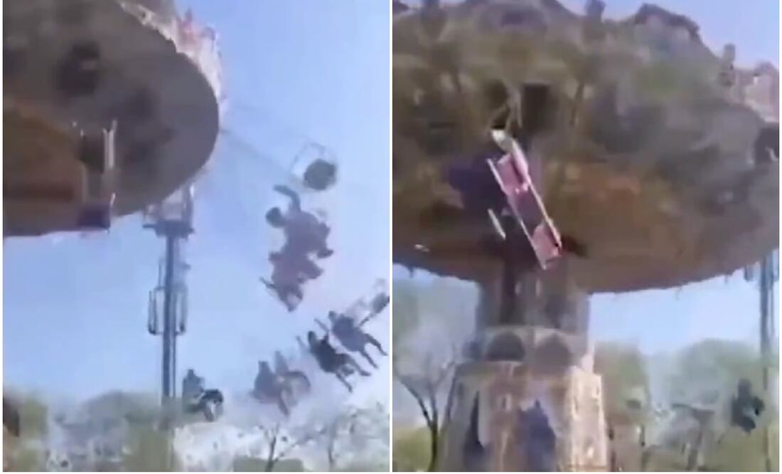 La escalofriante escena fue difundida a través de las redes sociales. Foto: Tomada del video