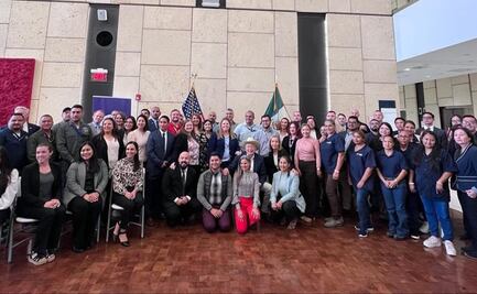 Ken Salazar sostiene reunión con gobernador de Tamaulipas y líderes empresariales para hablar sobre los retos de la migración