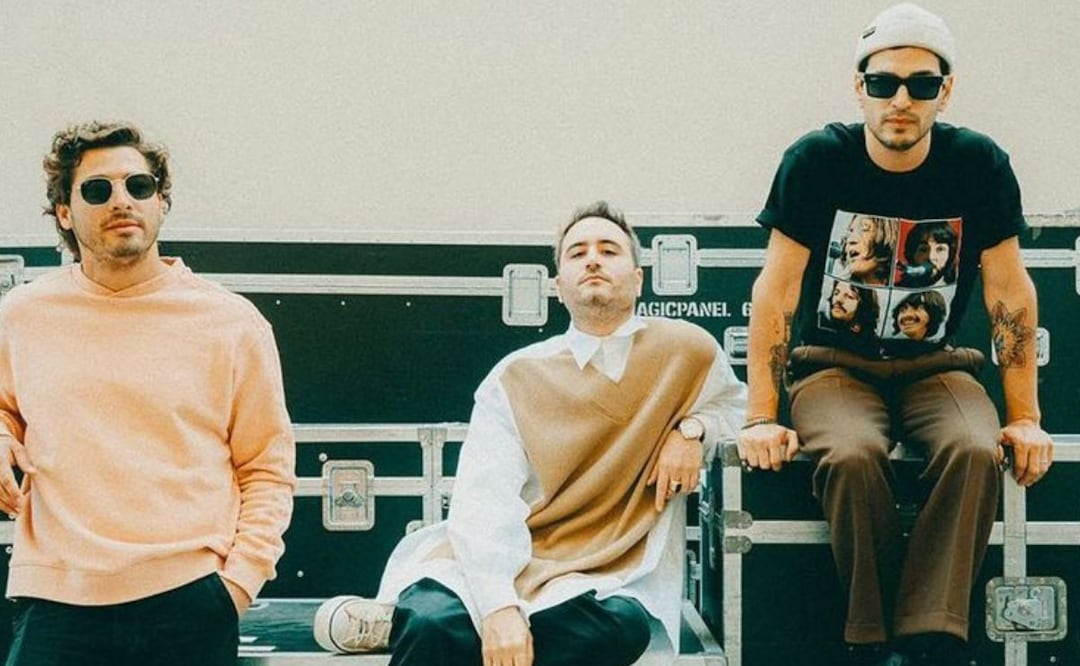 Integrantes de Reik, posando. Fuente: Instagram @reikmx