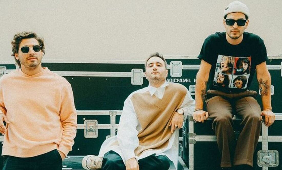 Integrantes de Reik, posando. Fuente: Instagram @reikmx