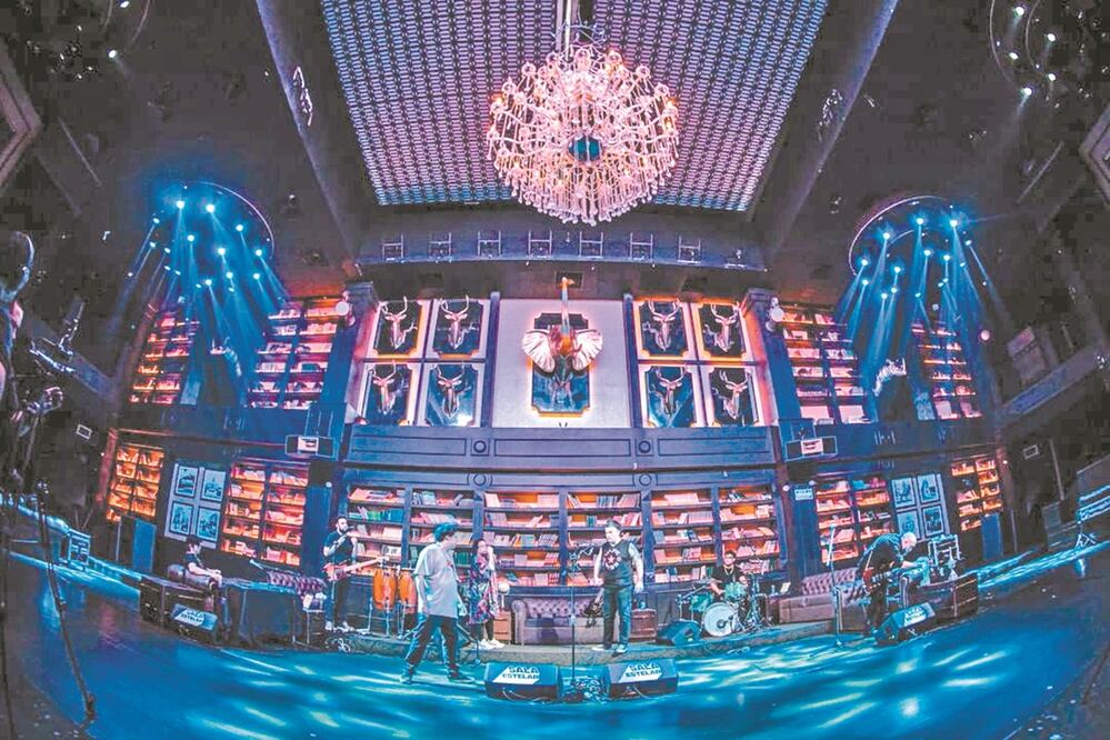 Se construyó un escenario para los conciertos. Fotos: CORTESÍA SALA ESTELAR