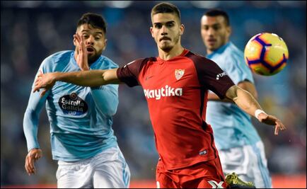 Con Néstor Araujo, Celta vence al Sevilla