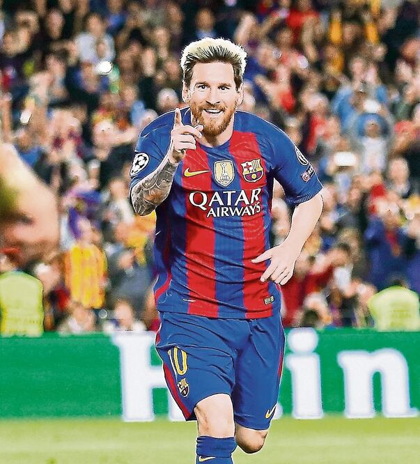 La “Pulga” es el máximo goleador con 312 goles en 306 partidos (FRANCISCO SECO. AP)