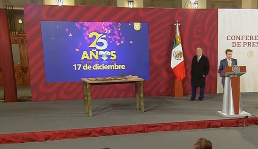 La mañanera de AMLO, 16 de diciembre, minuto a minuto