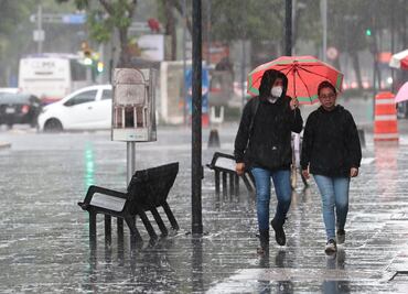 Alertan en 4 alcaldías de la CDMX por fuertes lluvias y posible granizo