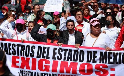 Firman pacto maestros y gobierno mexiquense para pagar adeudos; inician liberación de autopistas