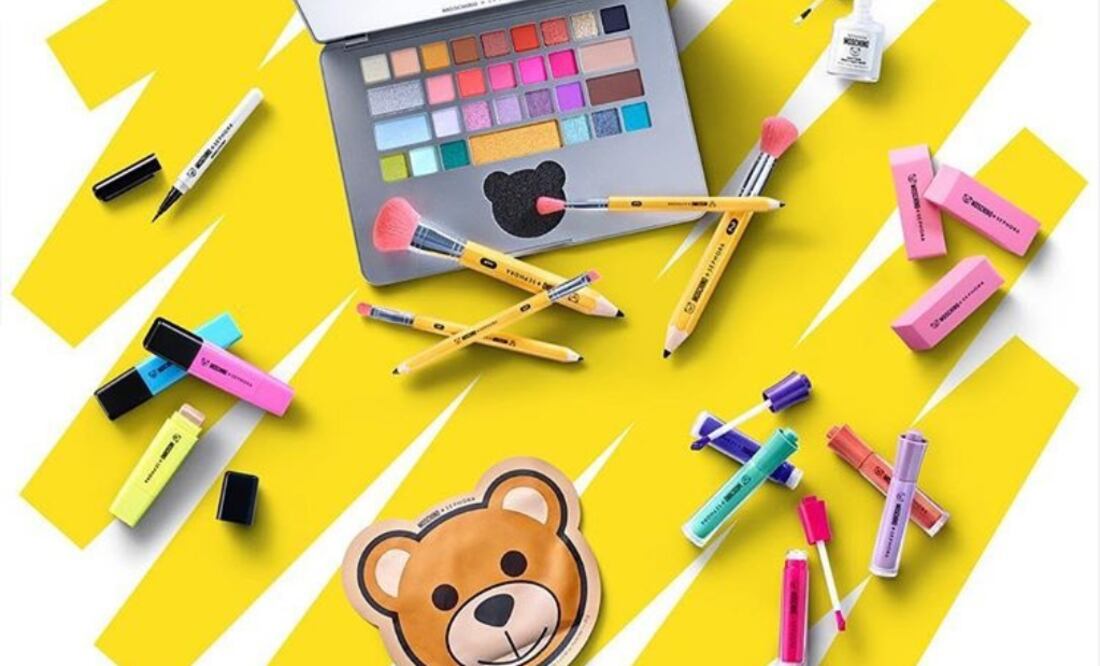 Nunca había sido tan brillante usar los artículos escolares. Foto: Instagram