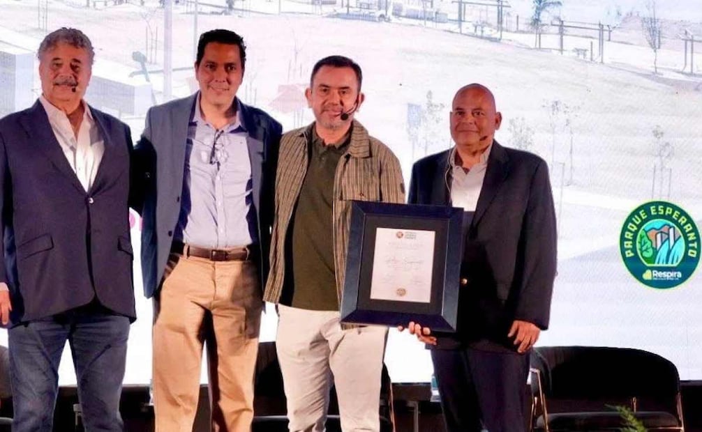 Parque Esperanto de Tijuana recibe reconocimiento como referente mundial; destacan transformación urbana.
Foto: Especial.