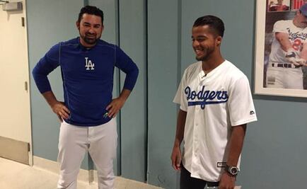 Giovani lanza primera bola en duelo de Dodgers al 'Titán'