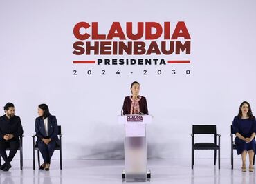 Ellas y él son los secretarios de Turismo, Cultura y Trabajo de Sheinbaum, incluida "la más joven del gabinete"