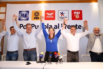 Las encuestas de salida nos dan la ventaja: Martha Erika