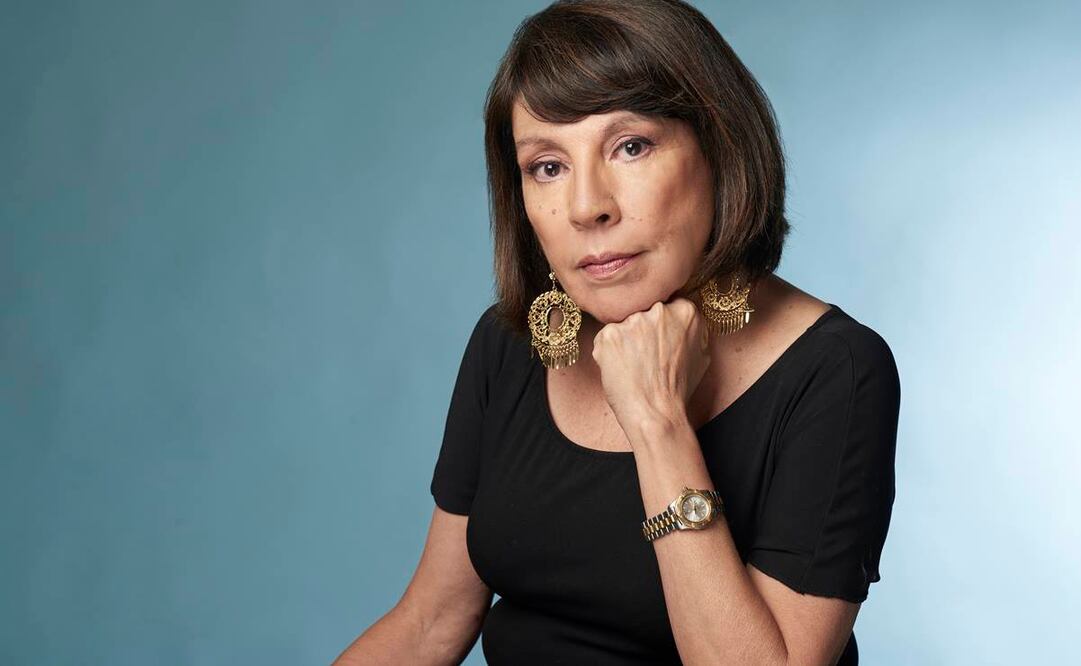 Olga Wornat pudo platicar con Angélica Aragón, actriz que interpreta a la periodista que hila la historia desde el principio. Foto: cortesía Alejandra López