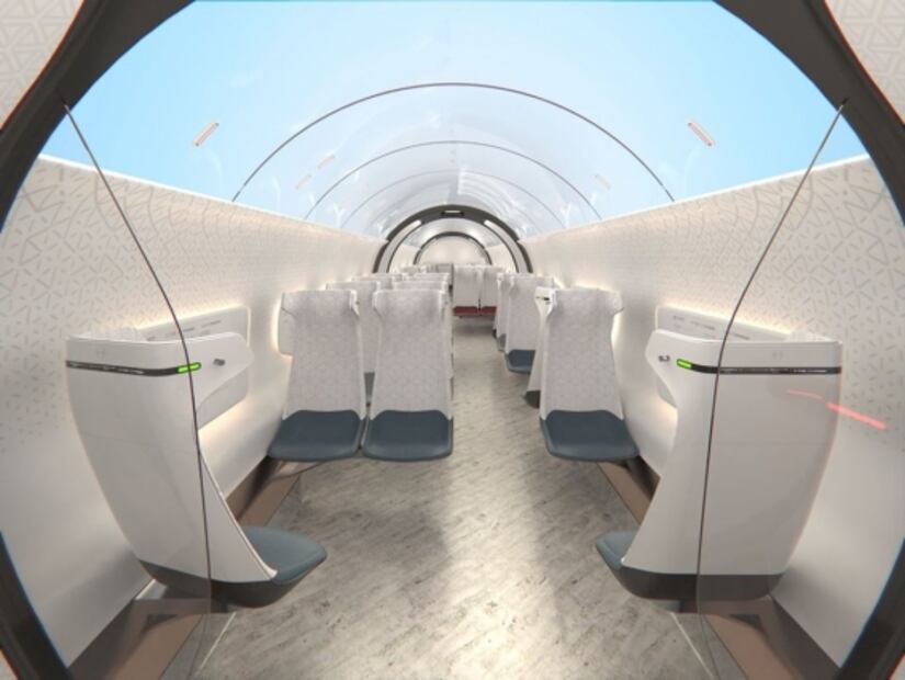 Cómo será el Hyperloop, el tren más rápido de Europa que levitará en una pista