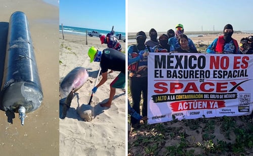 Desechos de SpaceX llegan a playas nacionales; ¿qué tan grave es la contaminación espacial?