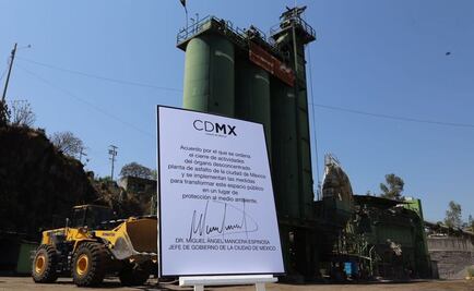 Anuncian "cierre técnico" de Planta de Asfalto