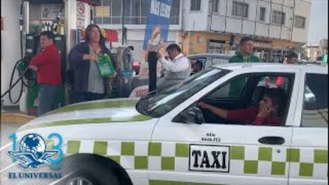 Limitan venta de gasolina para autos en Toluca 