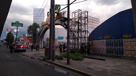 Se incendia predio abandonado en Periférico Norte